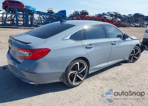 2022 Honda Accord Hybrid Sport из США, поврежденный, VIN 1HGCV3F28NA042055